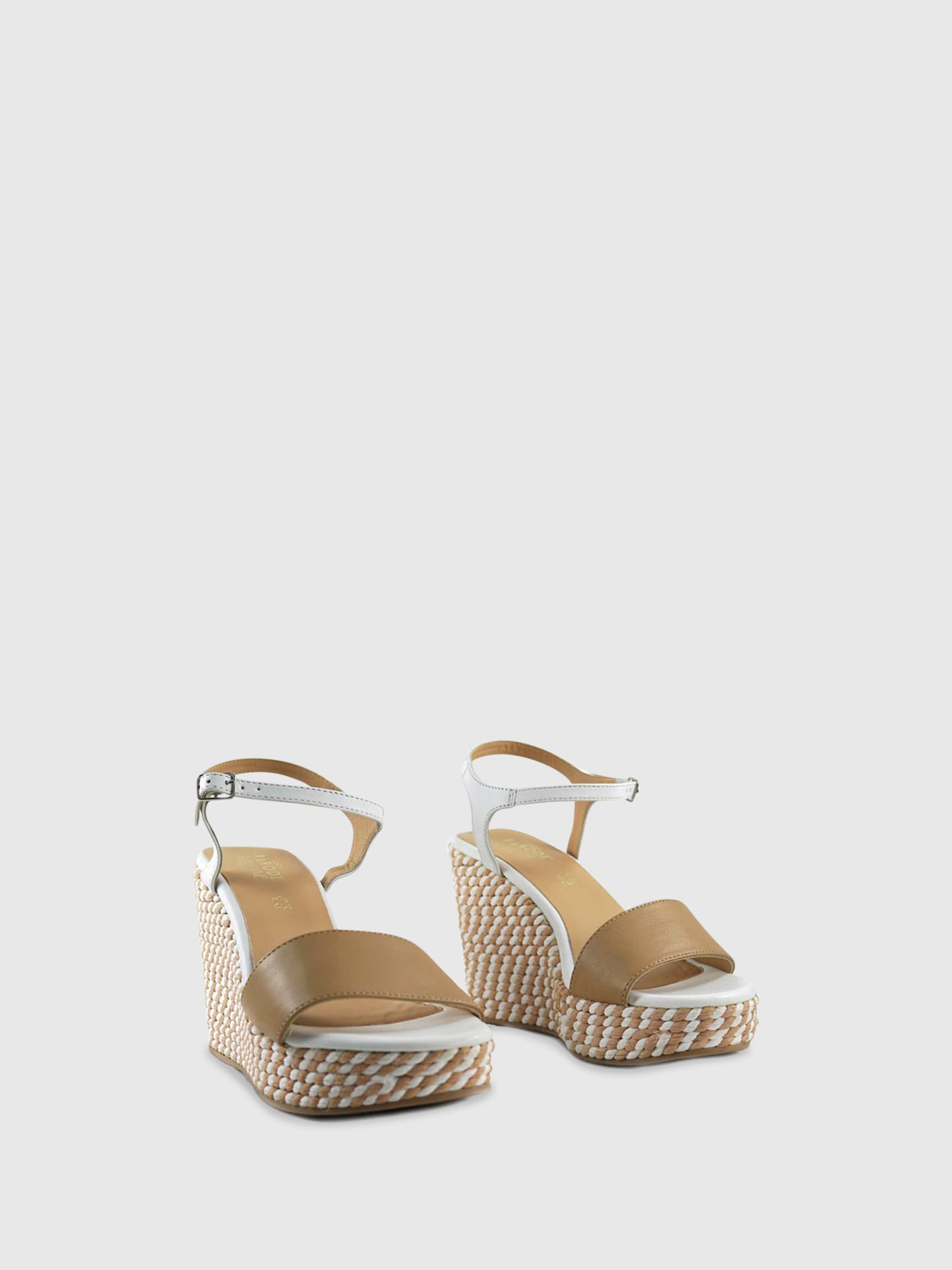 PARODI SHOES Sandálias de Cunha 53/1883BRANCO/CAM White